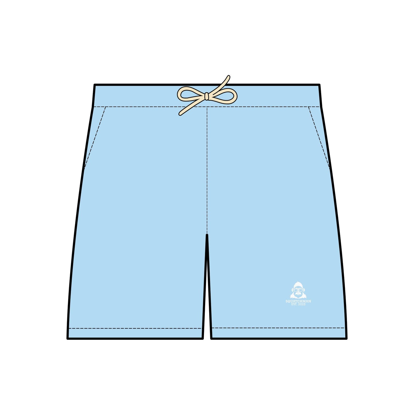 SquatchMan – Fleece Shorts | SquatchFam™ Official Gear