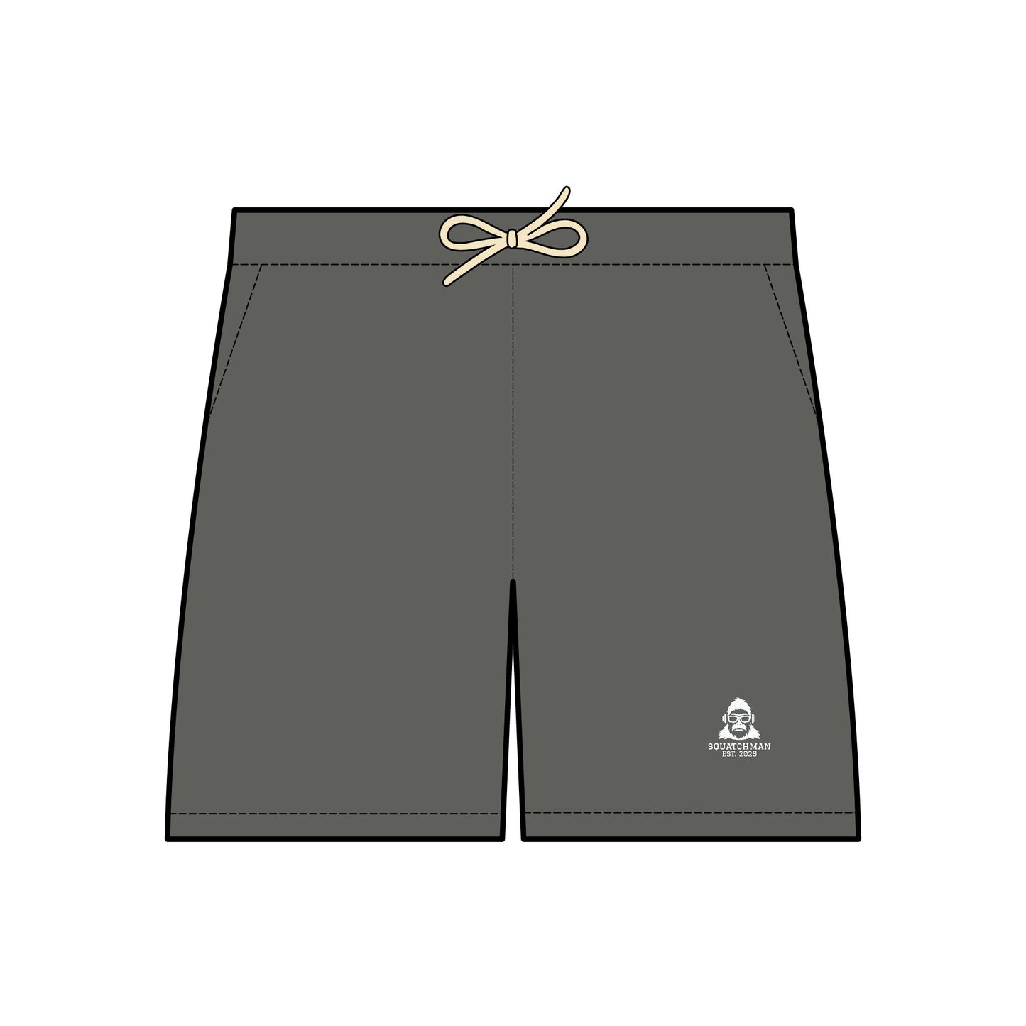 SquatchMan – Fleece Shorts | SquatchFam™ Official Gear