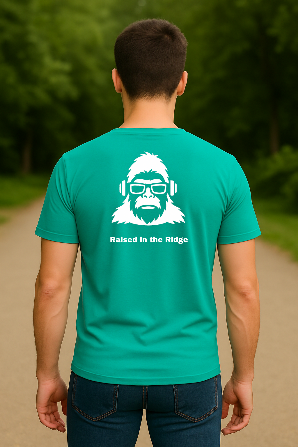 Raised in the Ridge T-Shirt – Appalachian SquatchMan™ Gear