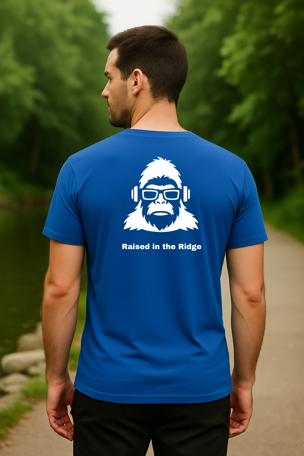 Raised in the Ridge T-Shirt – Appalachian SquatchMan™ Gear