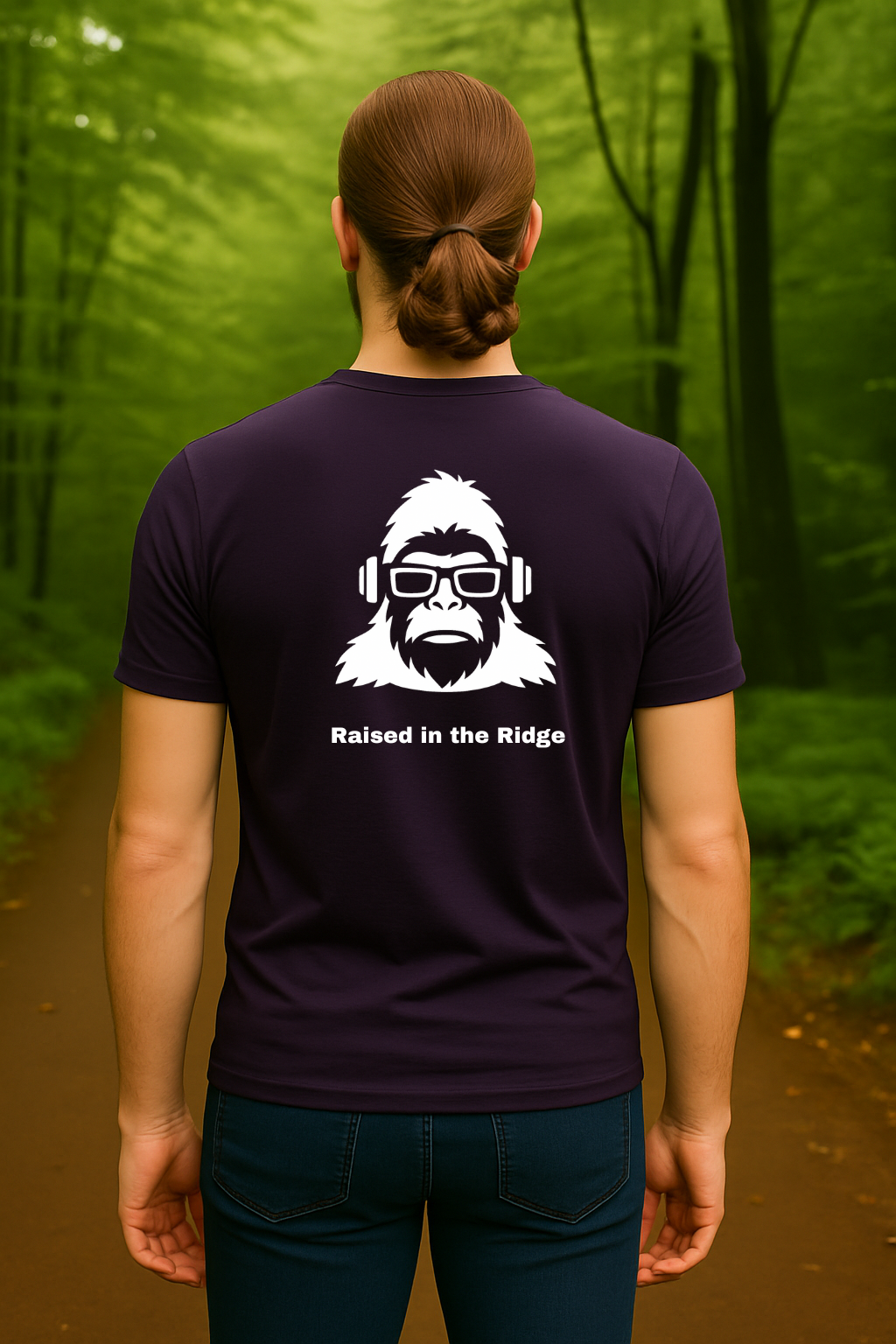 Raised in the Ridge T-Shirt – Appalachian SquatchMan™ Gear