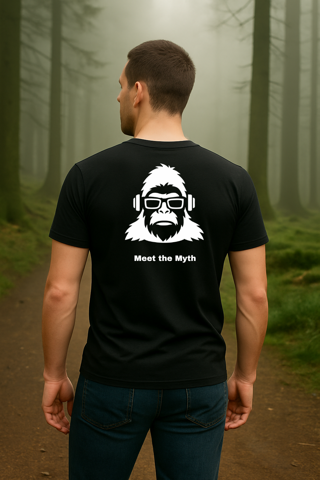 SquatchMan T-Shirt – Meet the Myth | SquatchFam™ Apparel