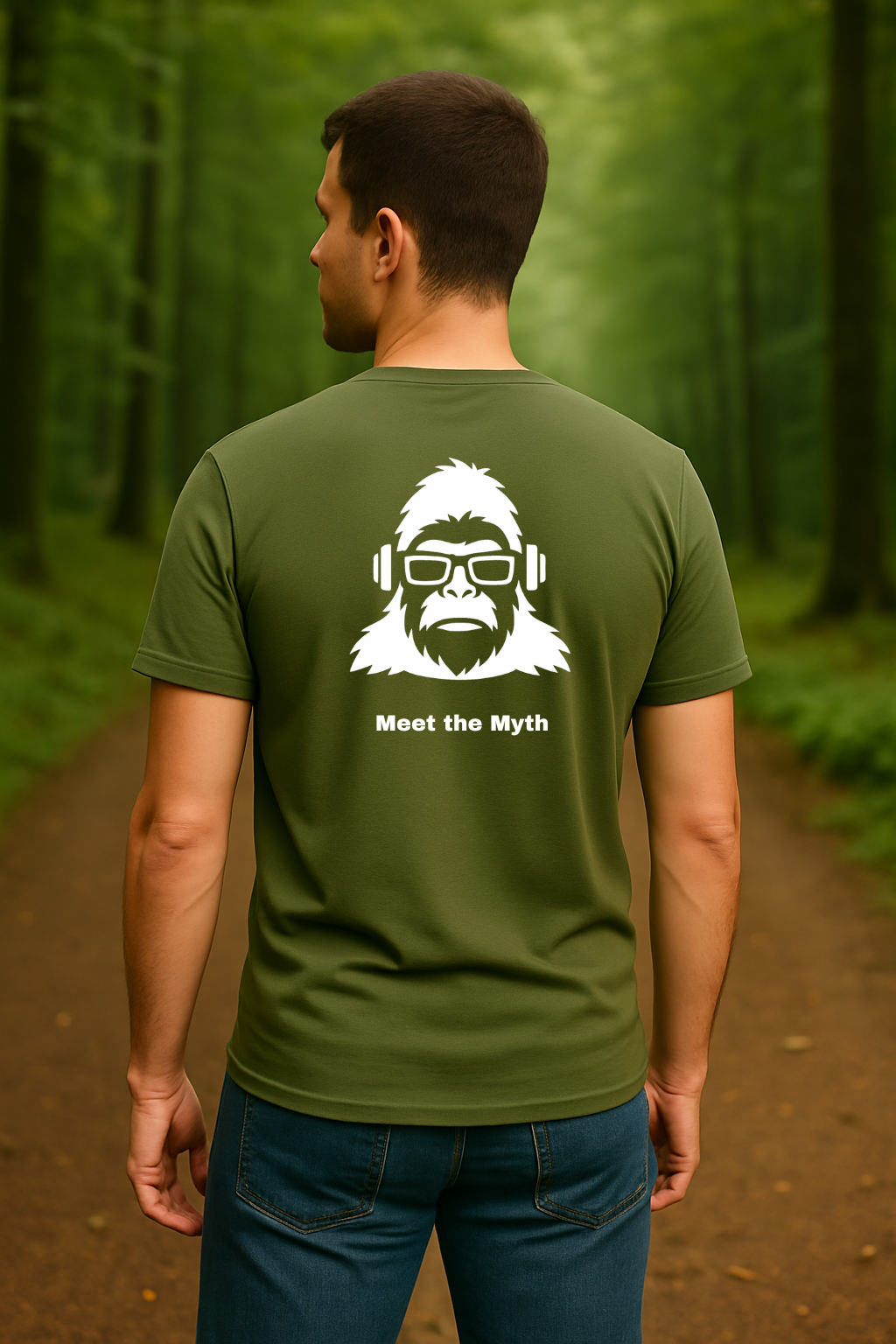 SquatchMan T-Shirt – Meet the Myth | SquatchFam™ Apparel