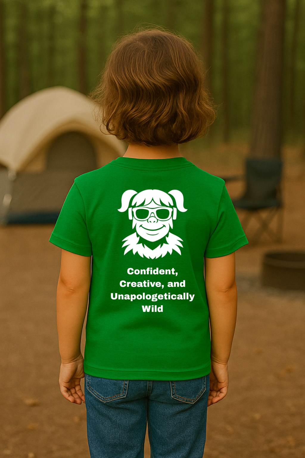 SquatchGirl – Confident, Creative, and Unapologetically Wild (Kids) | SquatchFam™ Official Gear