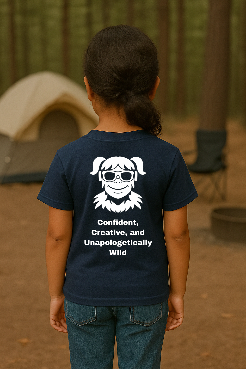 SquatchGirl – Confident, Creative, and Unapologetically Wild (Kids) | SquatchFam™ Official Gear