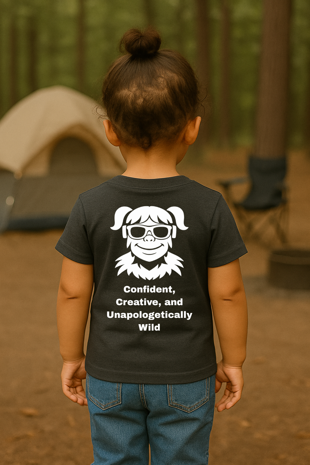 SquatchGirl – Confident, Creative, and Unapologetically Wild (Kids) | SquatchFam™ Official Gear