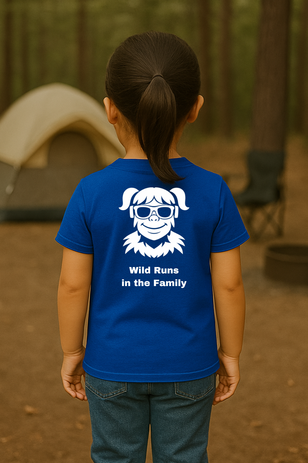 SquatchGirl – Wild Runs in the Family (Kids) | SquatchFam™ Official Gear