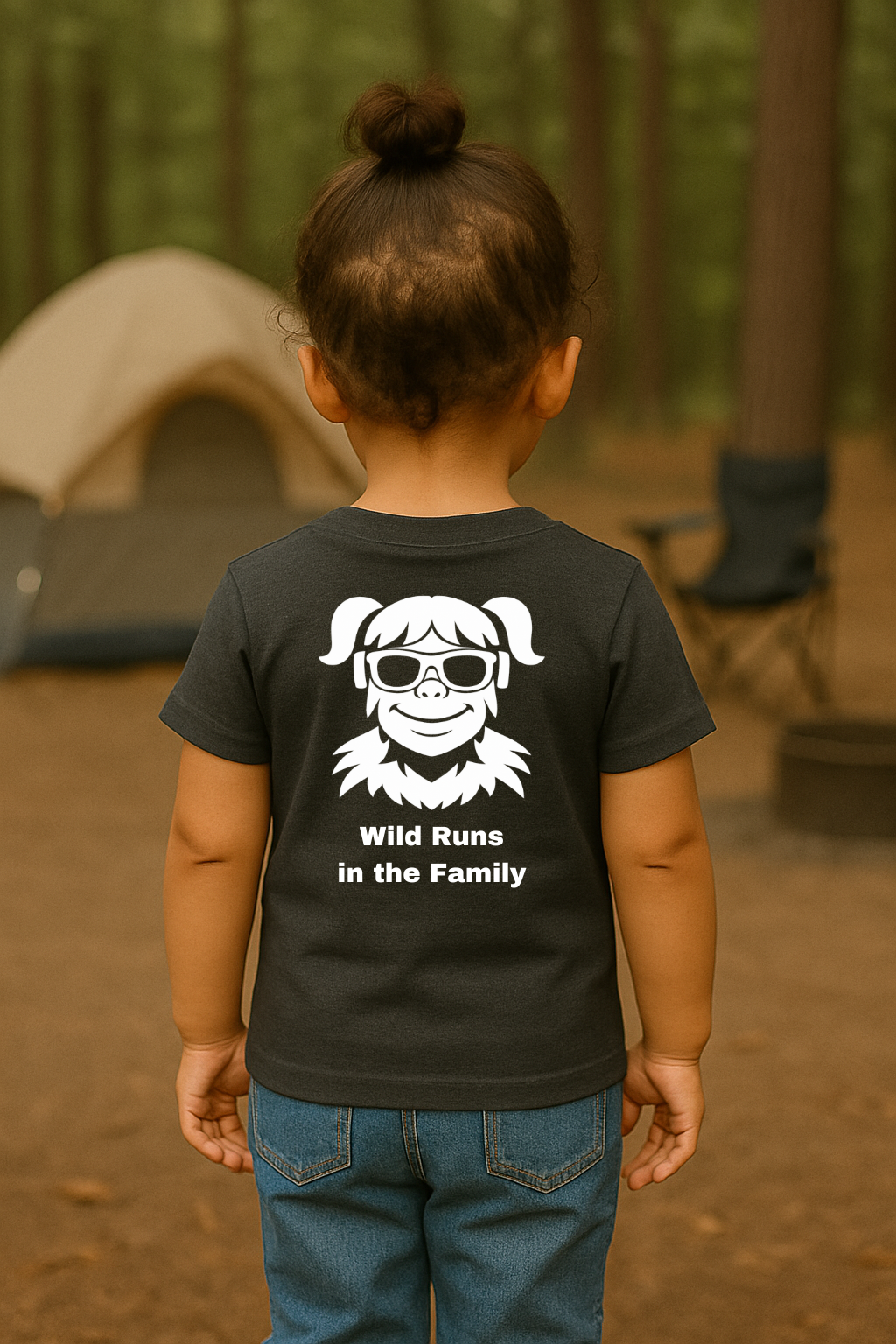 SquatchGirl – Wild Runs in the Family (Kids) | SquatchFam™ Official Gear