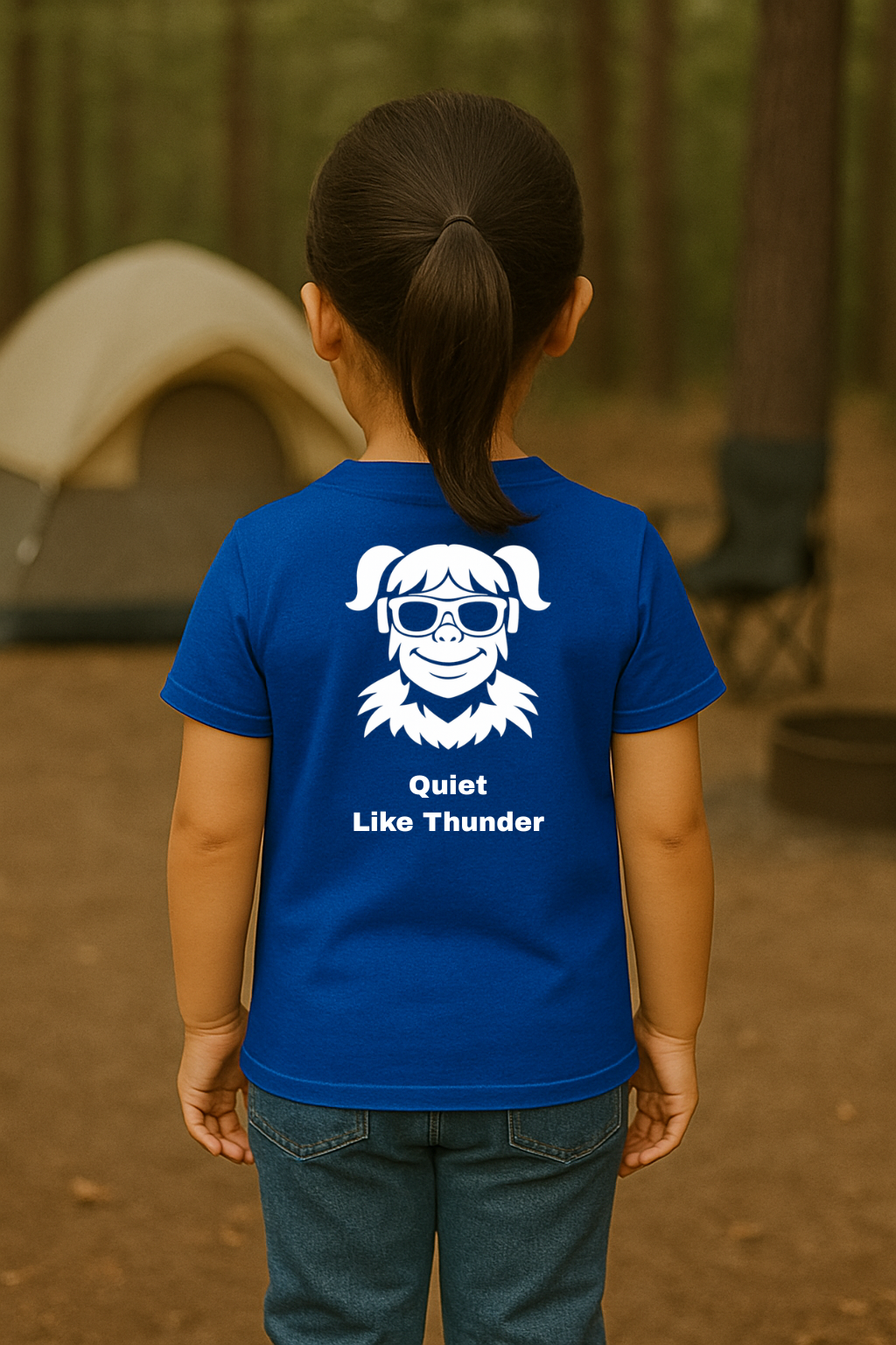 SquatchGirl – Quiet Like Thunder (Kids) | SquatchFam™ Official Gear