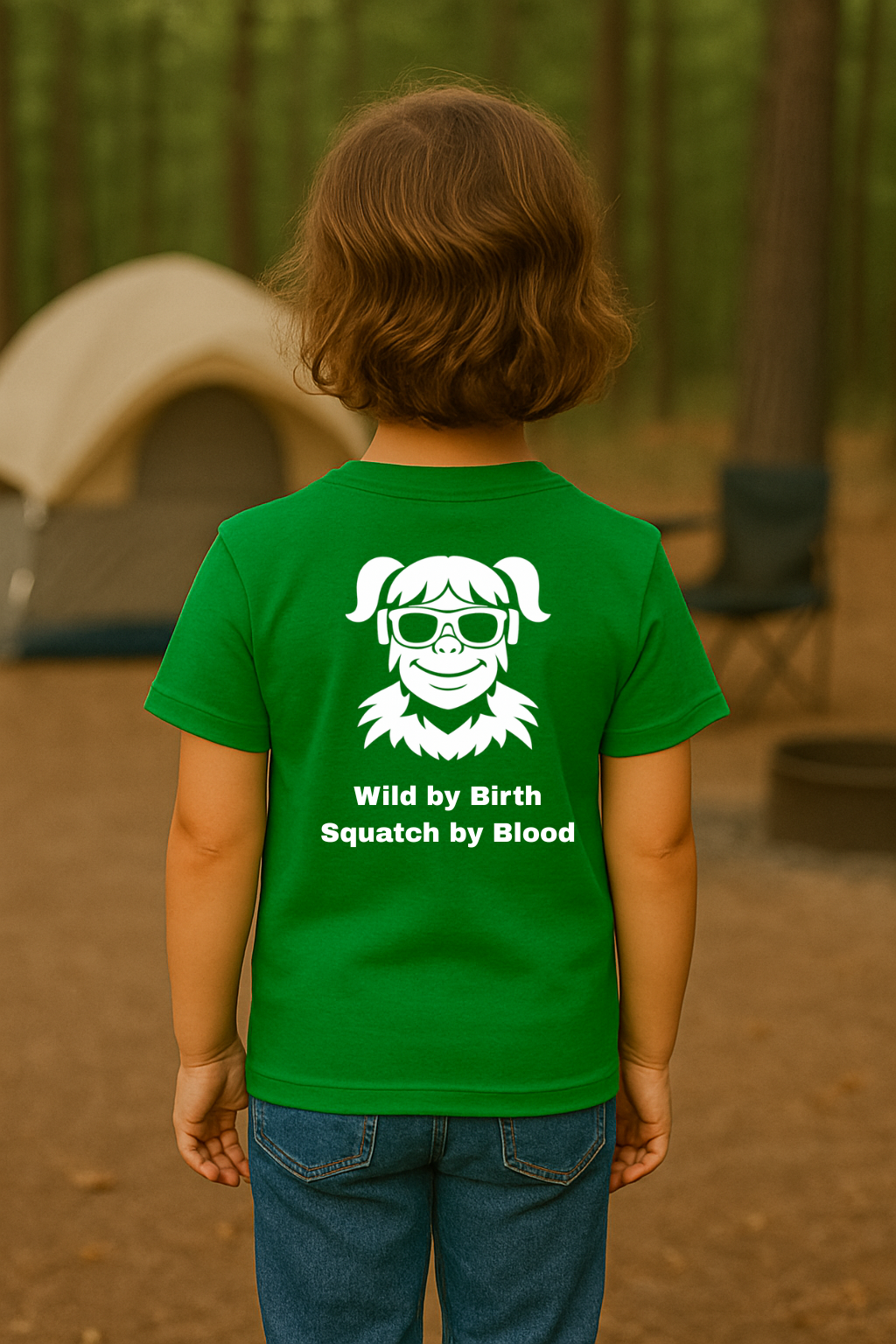SquatchGirl – Wild by Birth Squatch by Blood (Kids) | SquatchFam™ Official Gear