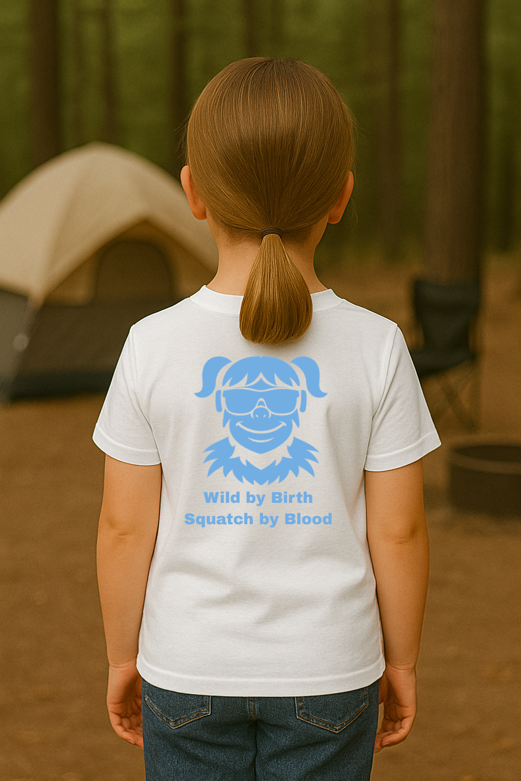 SquatchGirl – Wild by Birth Squatch by Blood (Kids) | SquatchFam™ Official Gear