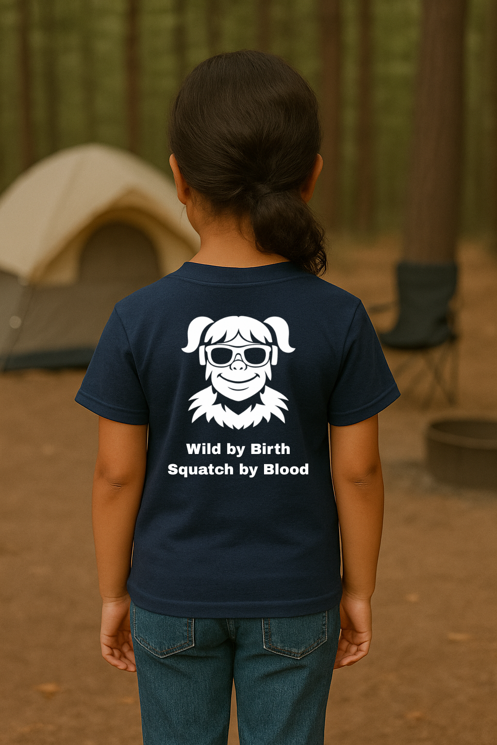 SquatchGirl – Wild by Birth Squatch by Blood (Kids) | SquatchFam™ Official Gear