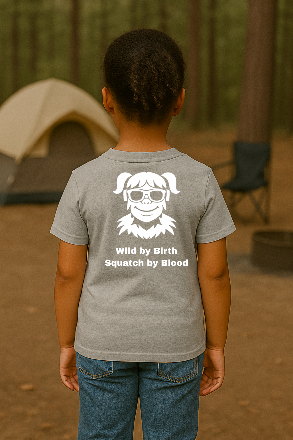 SquatchGirl – Wild by Birth Squatch by Blood (Kids) | SquatchFam™ Official Gear