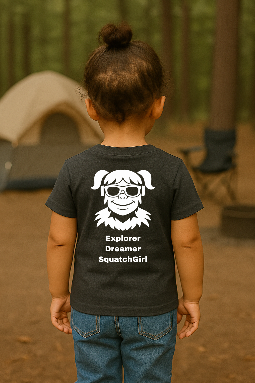 SquatchGirl – Explorer Dreamer SquatchGirl (Toddler) | SquatchFam™ Official Gear