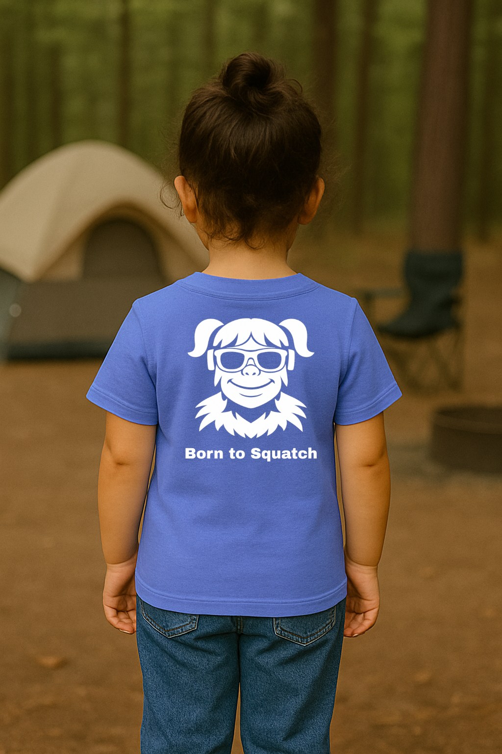 SquatchGirl – Born to Squatch (Toddler) | SquatchFam™ Official Gear