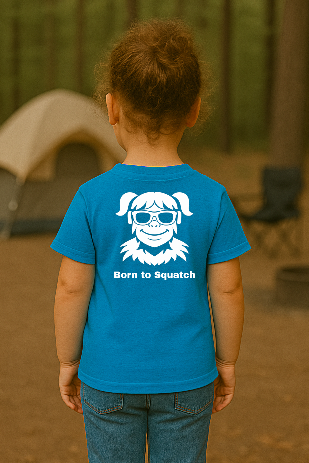 SquatchGirl – Born to Squatch (Toddler) | SquatchFam™ Official Gear