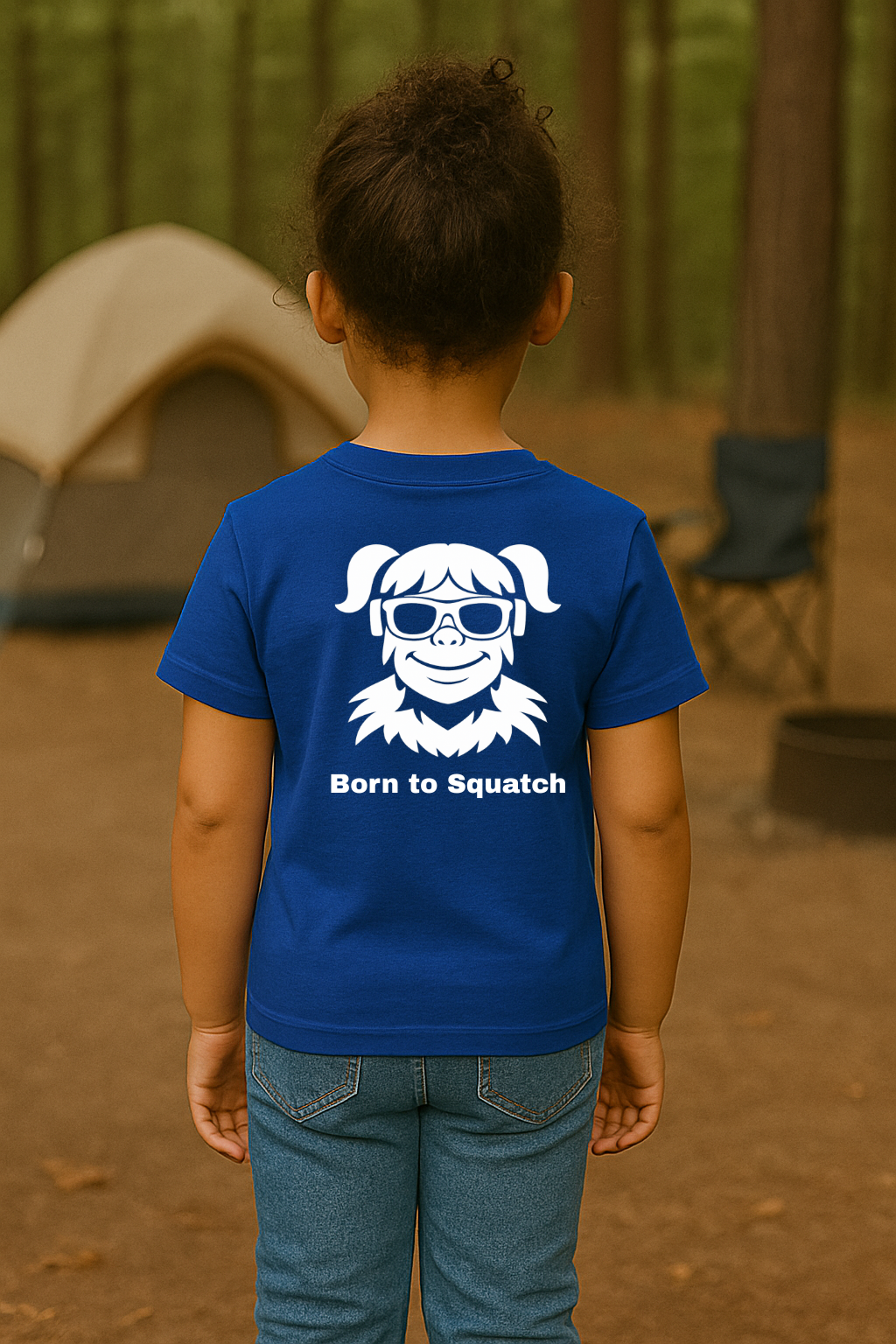 SquatchGirl – Born to Squatch (Toddler) | SquatchFam™ Official Gear