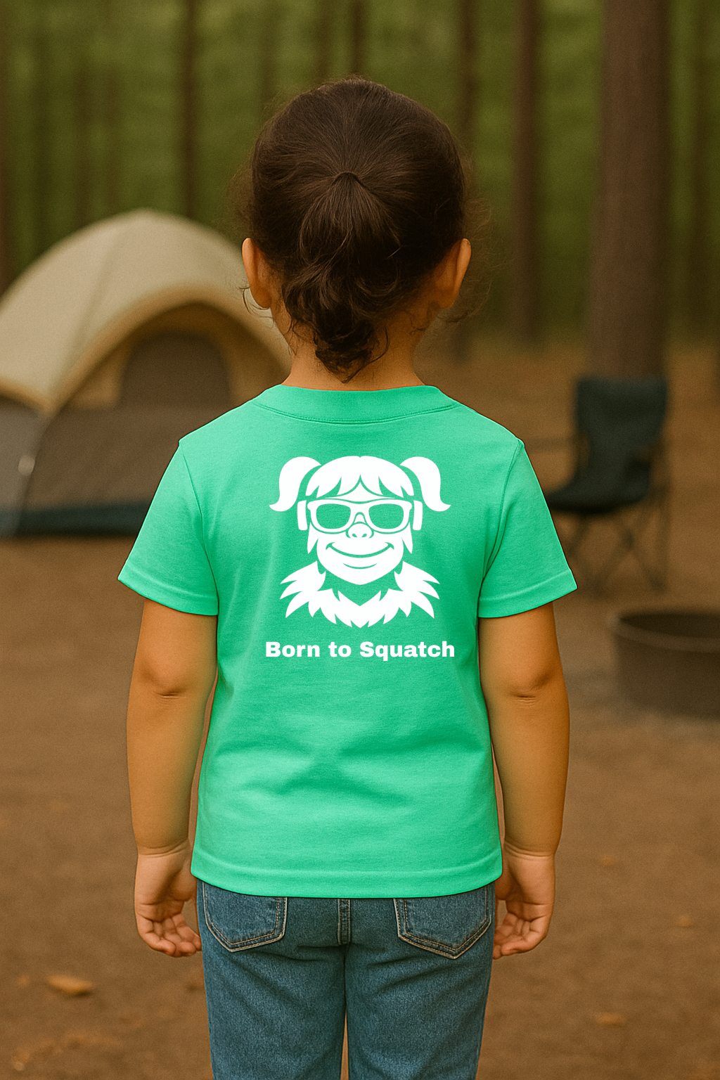 SquatchGirl – Born to Squatch (Toddler) | SquatchFam™ Official Gear