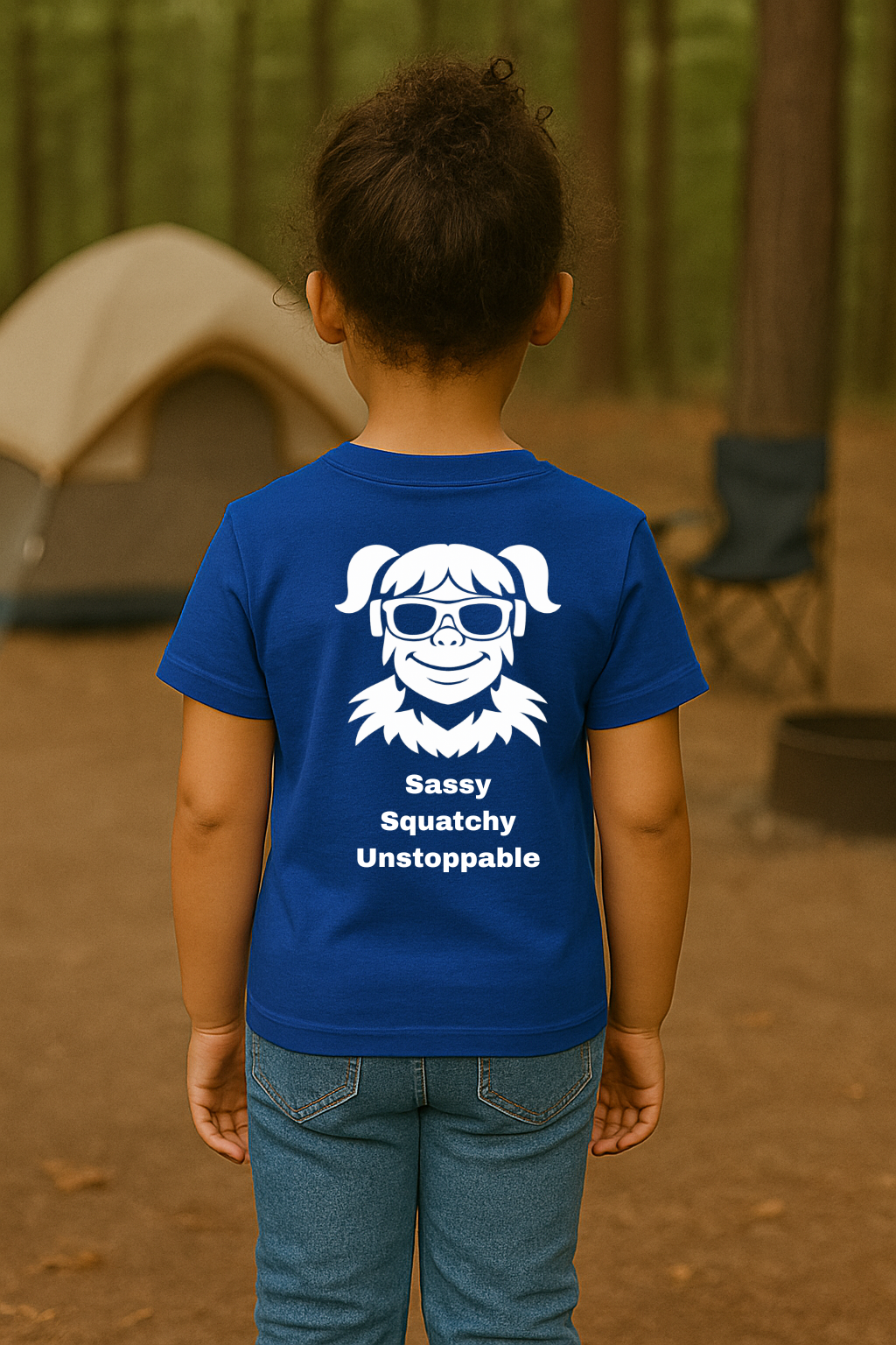 SquatchGirl – Sassy, Squatchy, Unstoppable (Toddler) | SquatchFam™ Official Gear
