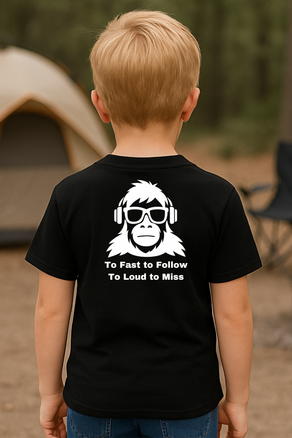 SquatchBoy – Too Fast to Follow Too Loud to Miss (Kids) | SquatchFam™ Official Gear