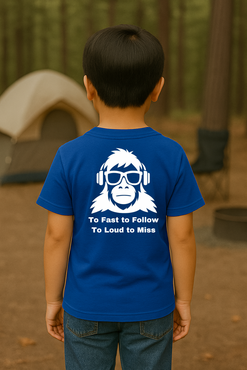 SquatchBoy – Too Fast to Follow Too Loud to Miss (Kids) | SquatchFam™ Official Gear