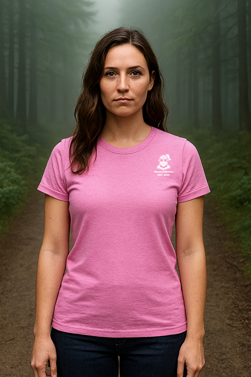 SquatchWoman – Camp Hair Don’t Care Still Legendary | SquatchFam™ Official Gear
