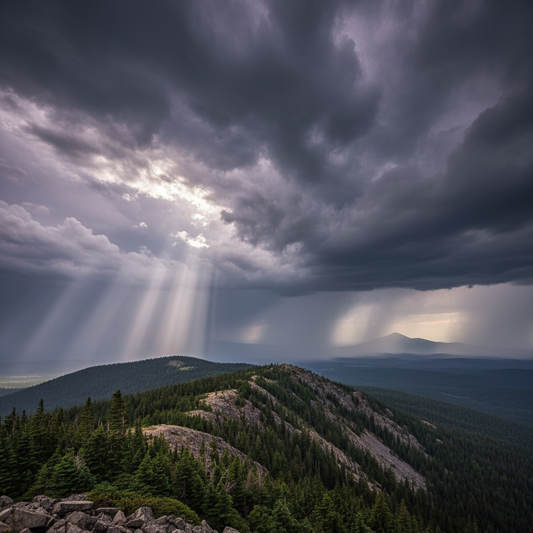 When the Storm Rolls Over the Ridge