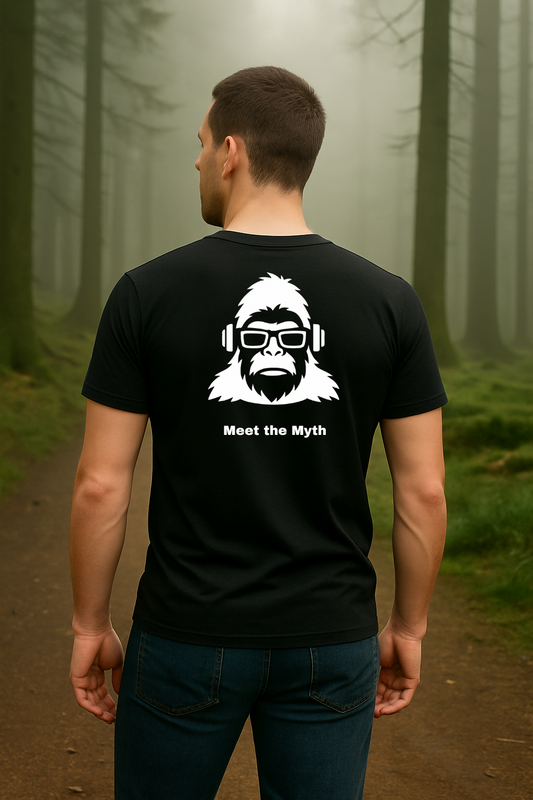 SquatchMan T-Shirt – Meet the Myth | SquatchFam™ Apparel