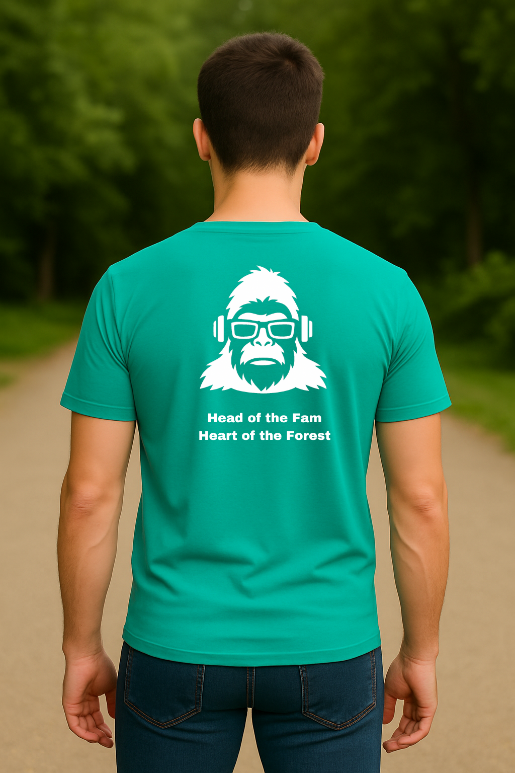 Head of the Fam T-Shirt – Heart of the Forest Cryptid Apparel