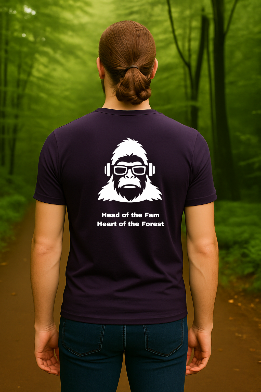 Head of the Fam T-Shirt – Heart of the Forest Cryptid Apparel