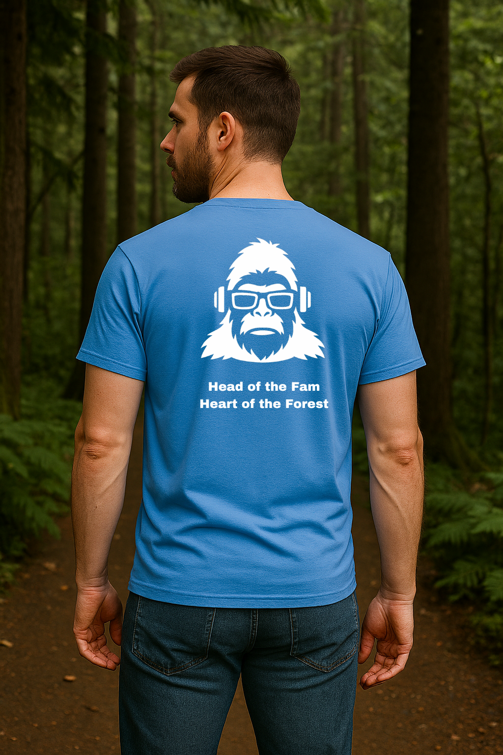 Head of the Fam T-Shirt – Heart of the Forest Cryptid Apparel