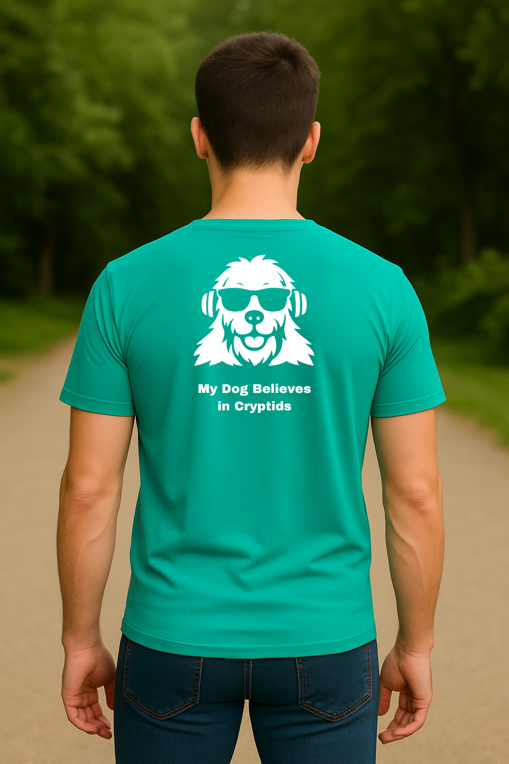 My Dog Believes in Cryptids T-Shirt – SquatchDog™ Cryptid Apparel