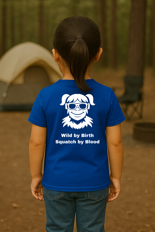 SquatchGirl – Wild by Birth Squatch by Blood (Kids) | SquatchFam™ Official Gear