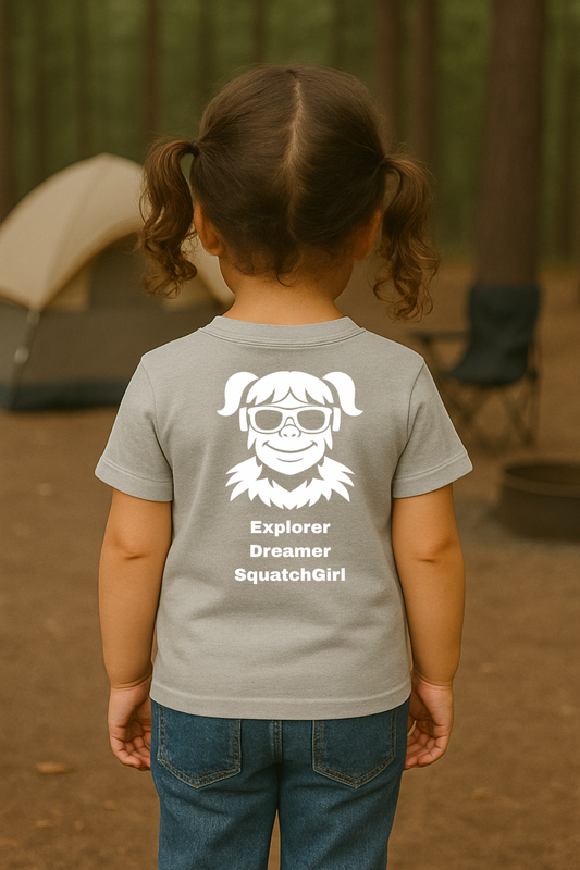 SquatchGirl – Explorer Dreamer SquatchGirl (Toddler) | SquatchFam™ Official Gear