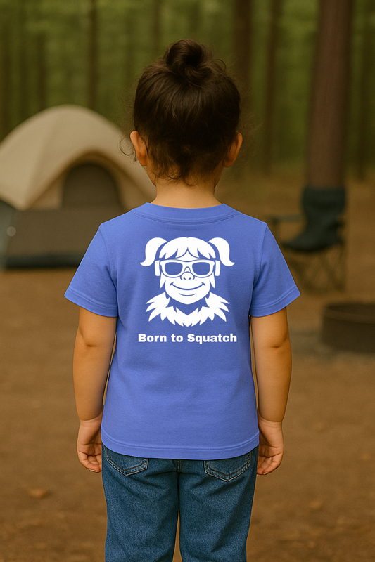 SquatchGirl – Born to Squatch (Toddler) | SquatchFam™ Official Gear