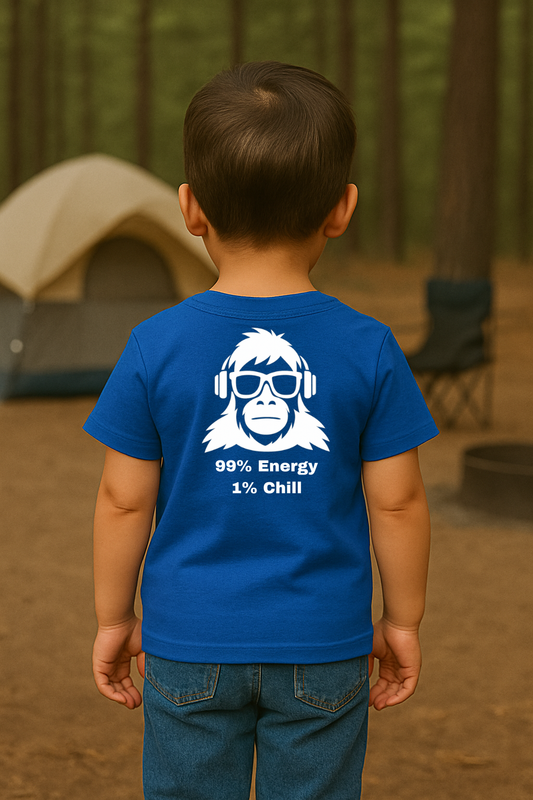 SquatchBoy – 99% Energy 1% Chill (Toddler) | SquatchFam™ Official Gear