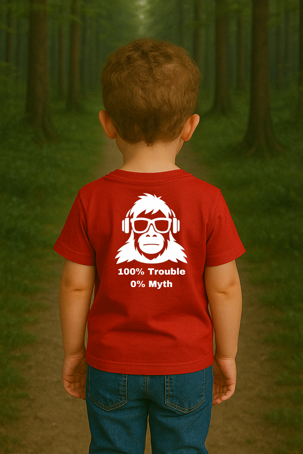 SquatchBoy – 100% Trouble, 0% Myth (Toddler) | SquatchFam™ Official Gear