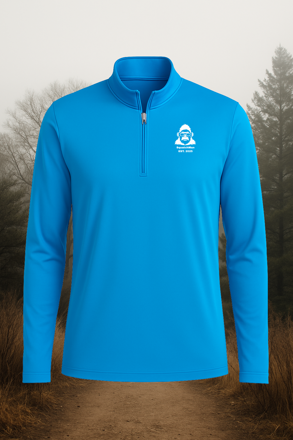 SquatchMan – 1/4 Zip Pullover | SquatchFam™ Official Gear