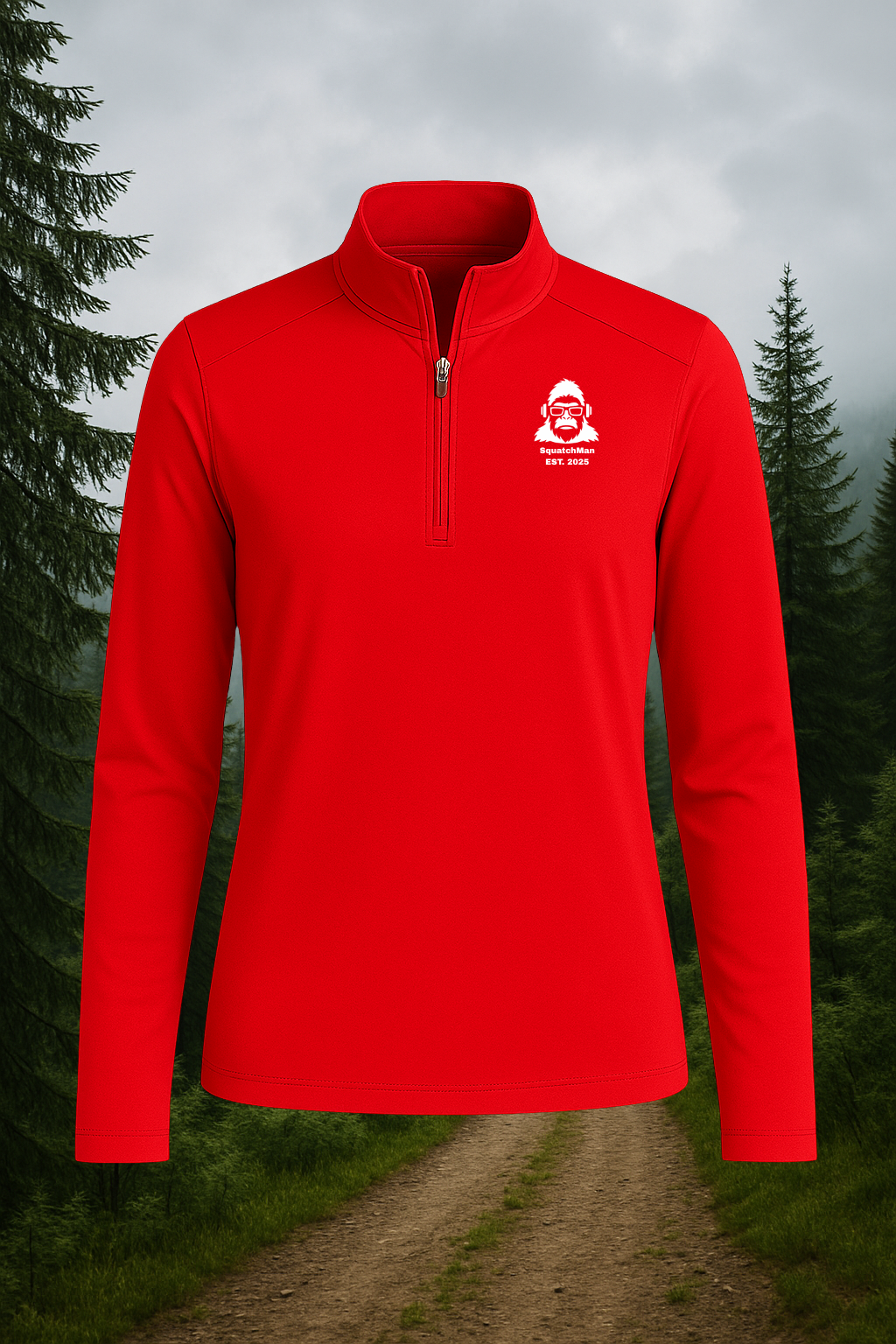 SquatchMan – 1/4 Zip Pullover | SquatchFam™ Official Gear