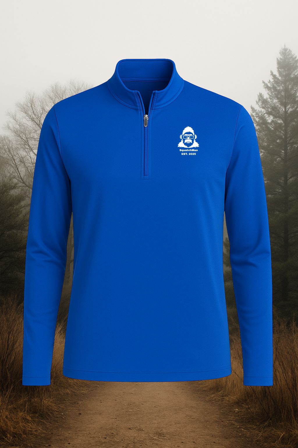 SquatchMan – 1/4 Zip Pullover | SquatchFam™ Official Gear