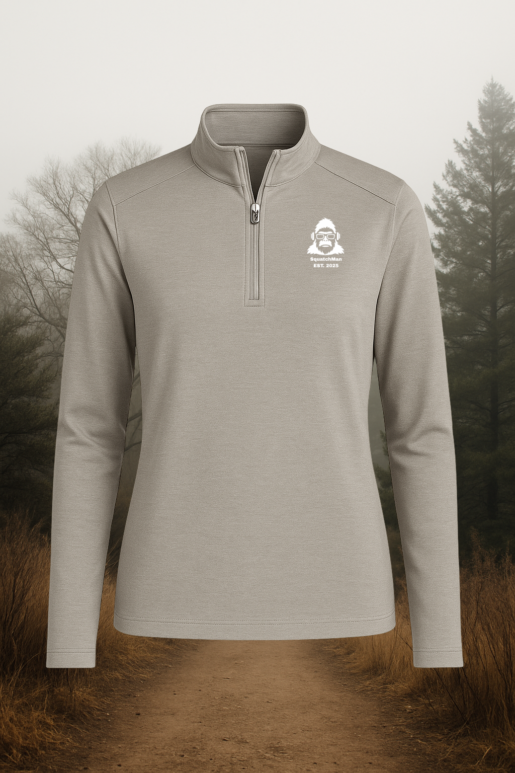 SquatchMan – 1/4 Zip Pullover | SquatchFam™ Official Gear