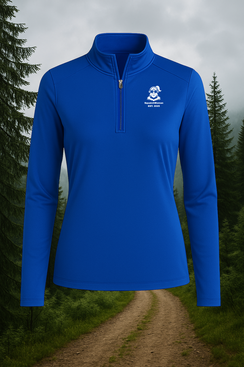 SquatchWoman – 1/4 Zip Pullover | SquatchFam™ Official Gear