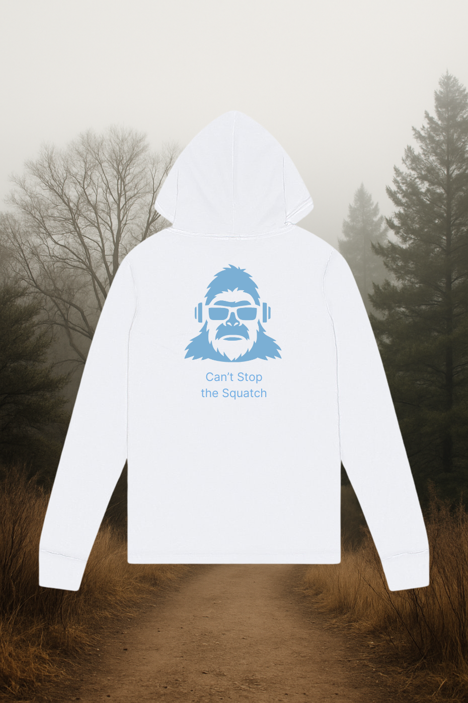 SquatchMan – Can’t Stop the Squatch Hoodie Long Sleeve Tee | SquatchFam™ Official Gear