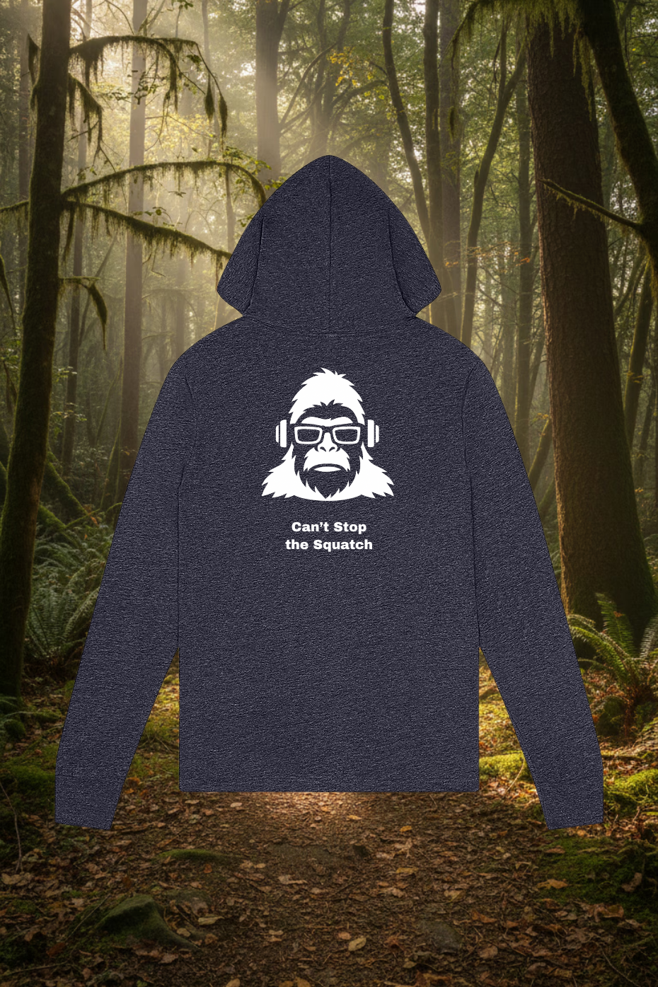 SquatchMan – Can’t Stop the Squatch Hoodie Long Sleeve Tee | SquatchFam™ Official Gear