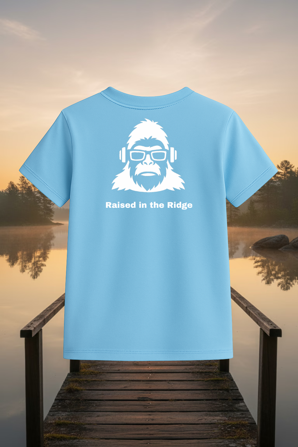 Raised in the Ridge T-Shirt – Appalachian SquatchMan™ Gear