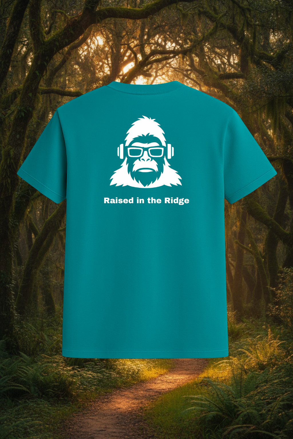 Raised in the Ridge T-Shirt – Appalachian SquatchMan™ Gear