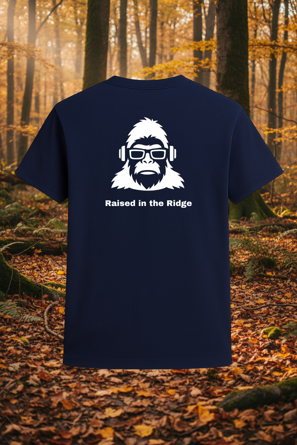 Raised in the Ridge T-Shirt – Appalachian SquatchMan™ Gear