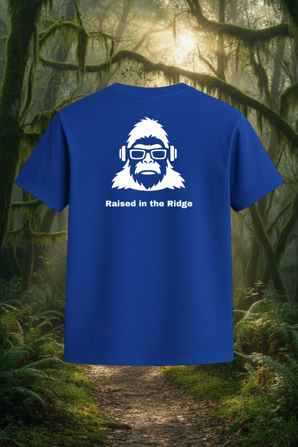 Raised in the Ridge T-Shirt – Appalachian SquatchMan™ Gear