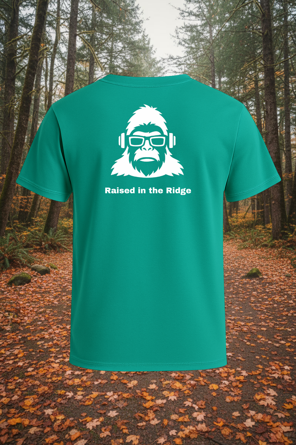 Raised in the Ridge T-Shirt – Appalachian SquatchMan™ Gear